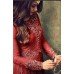 MZ4707-B RED MAISHA AZARA BRIDAL WEDDING WEAR DRESS